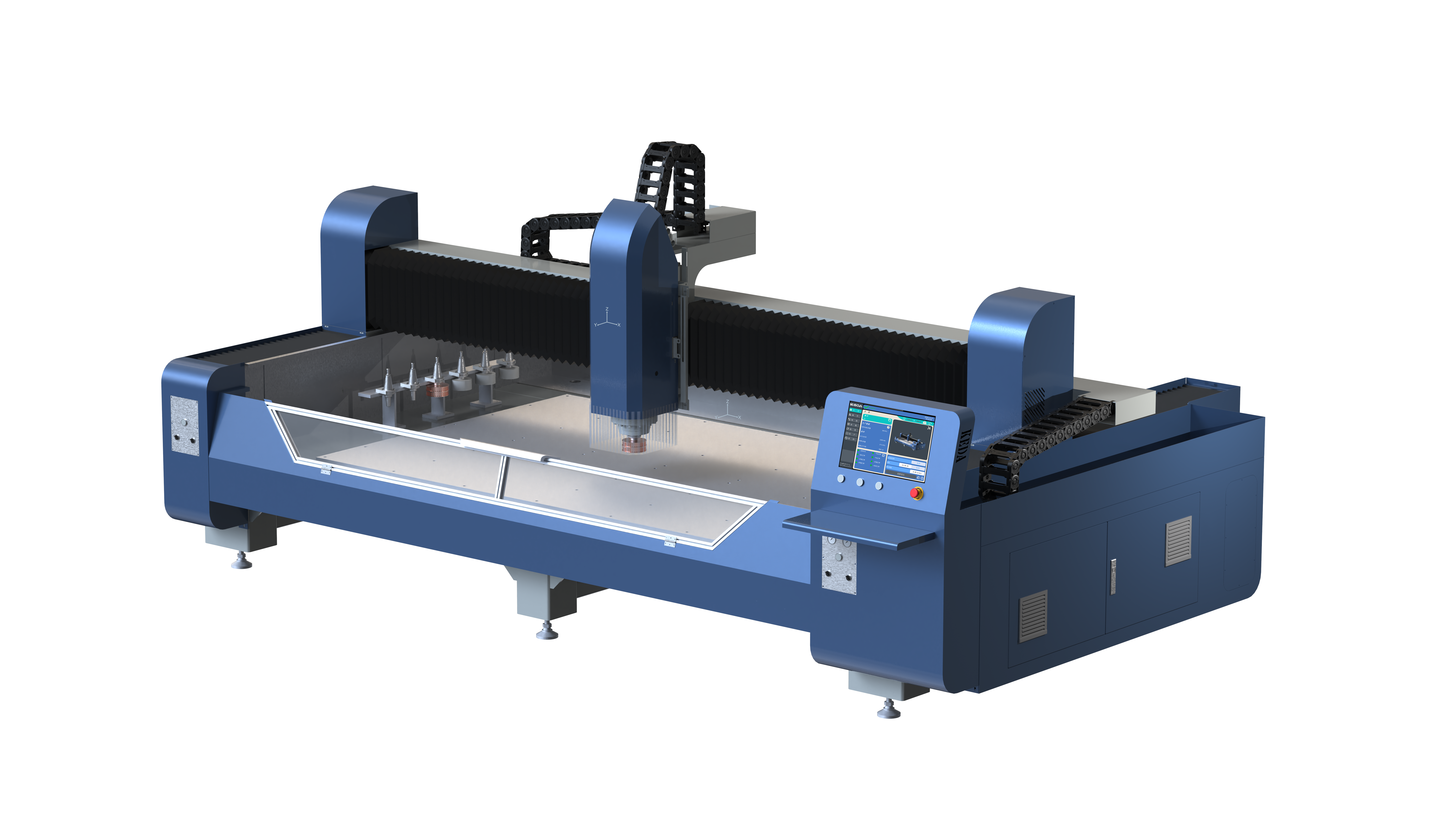 DZX1210 CNC Glass Working Center (1200X1000)