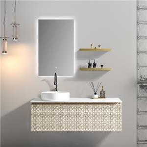 Bathroom Customized PVC Durable Vanity Furniture