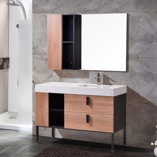 Mueble de baño de piedra sinterizada