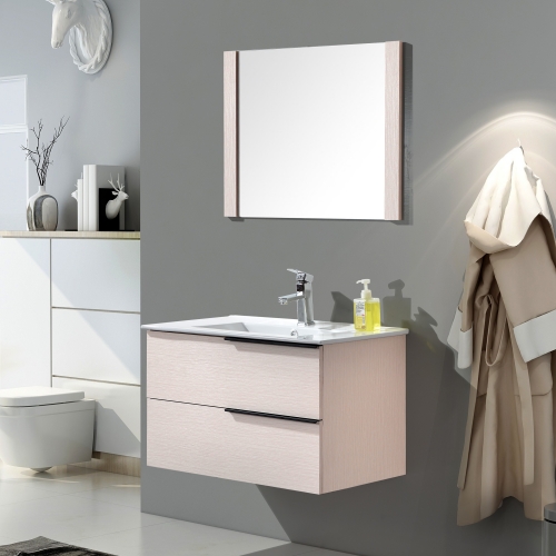 PVC Bathroom Cabinet With Knock-down Packing