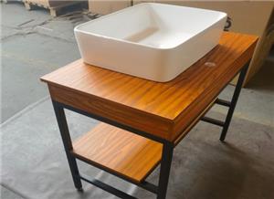 OEM bathroom cabinet sample requested by Ayala’s regular Georgia client