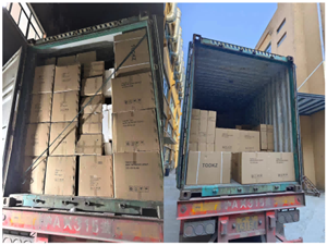 Successful Shipment Of Bathroom Cabinets To Tajikistan Customer
