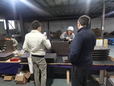 Uzbekistan customers visit Ayala factory