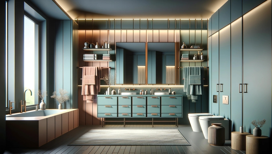 Bathroom Cabinet Colors