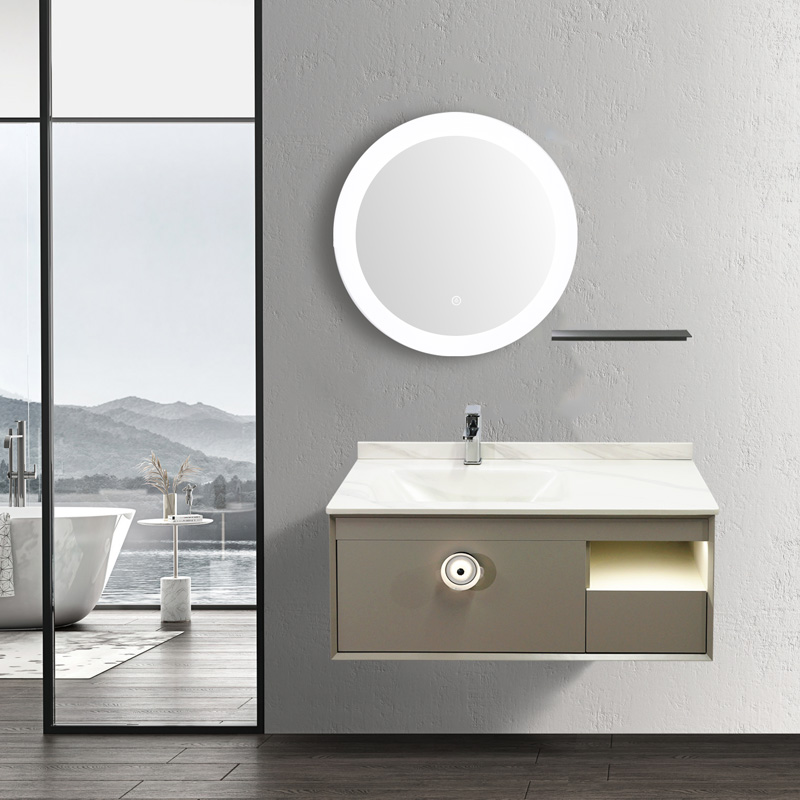 40 Inch Bathroom Vanity with SInk and LED Lightng Mirror