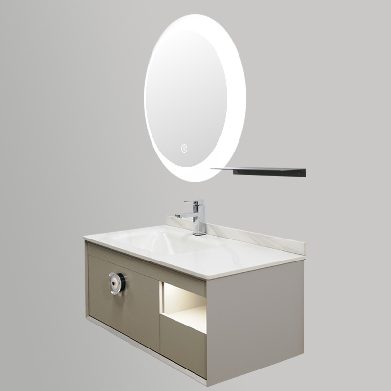 40 Inch Bathroom Vanity with SInk and LED Lightng Mirror