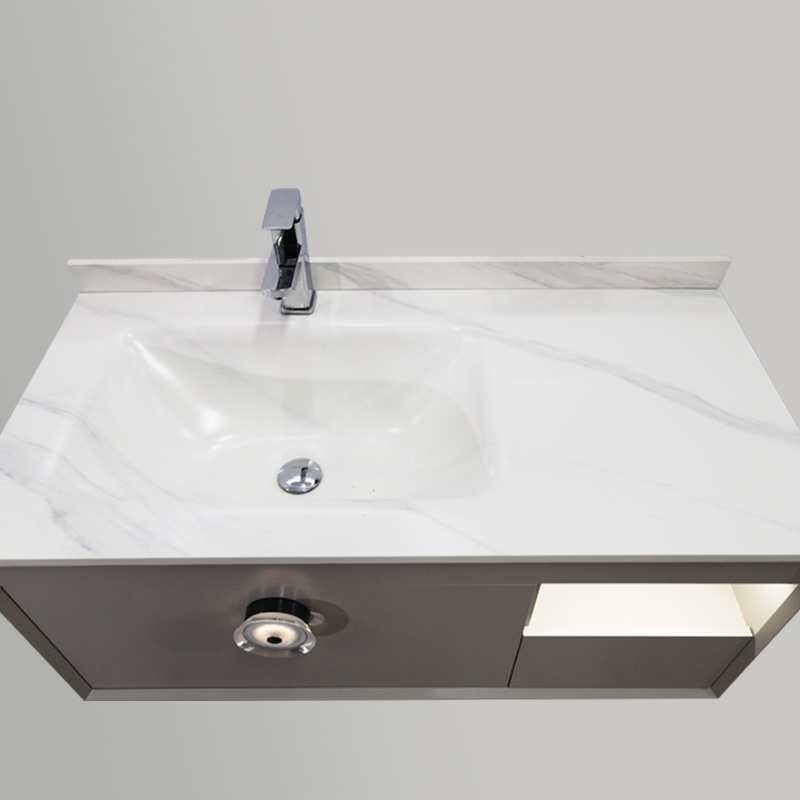 40 Inch Bathroom Vanity with SInk and LED Lightng Mirror