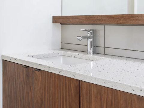 What Material Are Bathroom Vanity Tops Made Of?