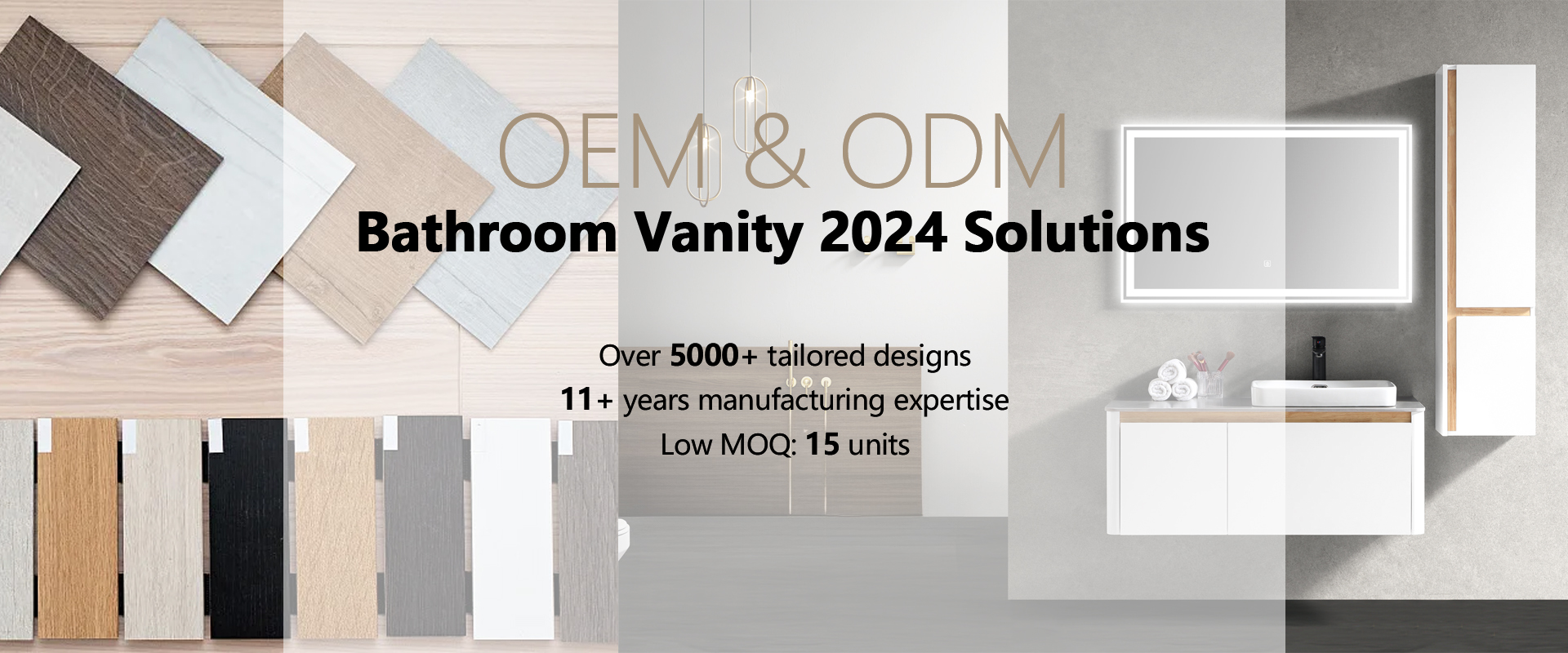 Bathroom Vanity OEM ODM Factory Manufacturer Solutions 2024