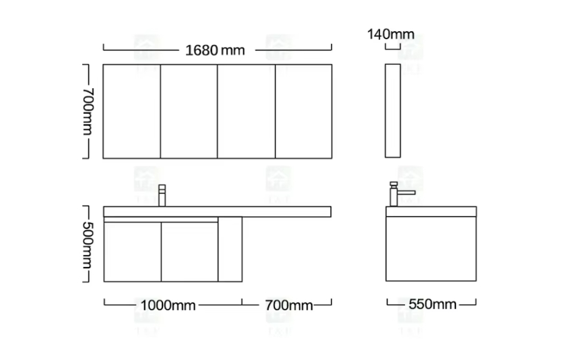 Custom Bathroom Vanities