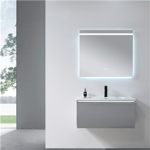 Modern PVC Bathroom Vanity with LED Mirror (V6070)