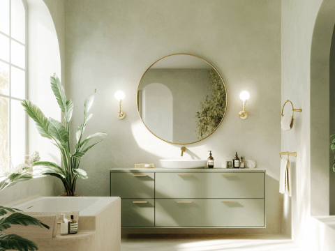 Sage Green Bathroom Cabinets: 2025's Top Trending Ideas