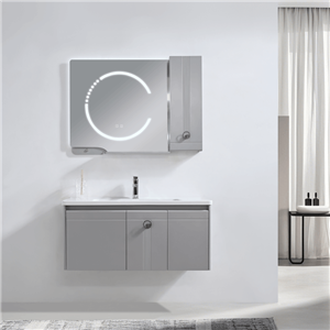 Modern LED Bathroom Vanity with Ceramic Basin