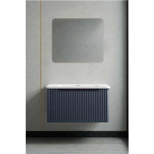 PVC Bathroom Vanity with Ceramic Basin