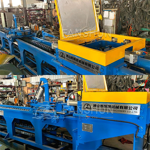 2023.2.12 Egyptian cooperative customer DBL-5T Single bar peeling machine