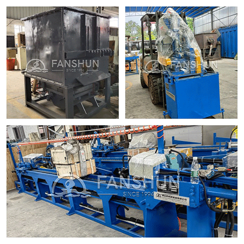 2022.6.30 Algeria Brass rod horizontal continuous casting production line