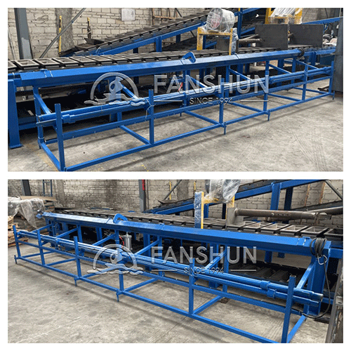 2021.12.11 Russia Brass Rod Straightening Machine and Peeling Machine