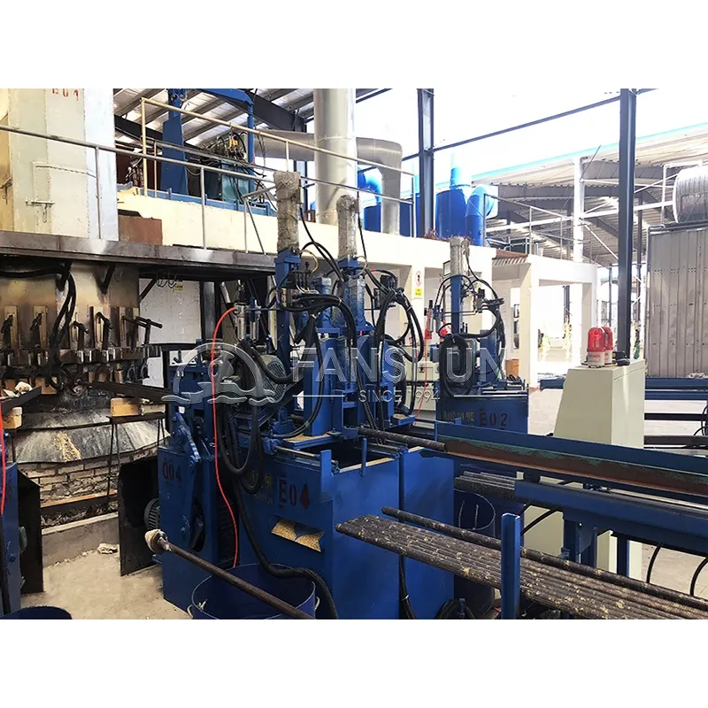 Brass pipe production line