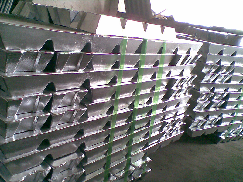 Escamas de zinc electrolítico para la producción de lingotes de zinc 0#