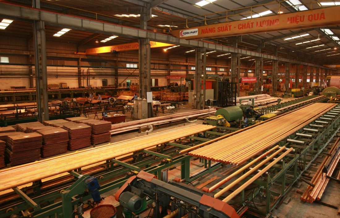 50-100T Messingrohr- oder Kupferrohr-Produktionslinie