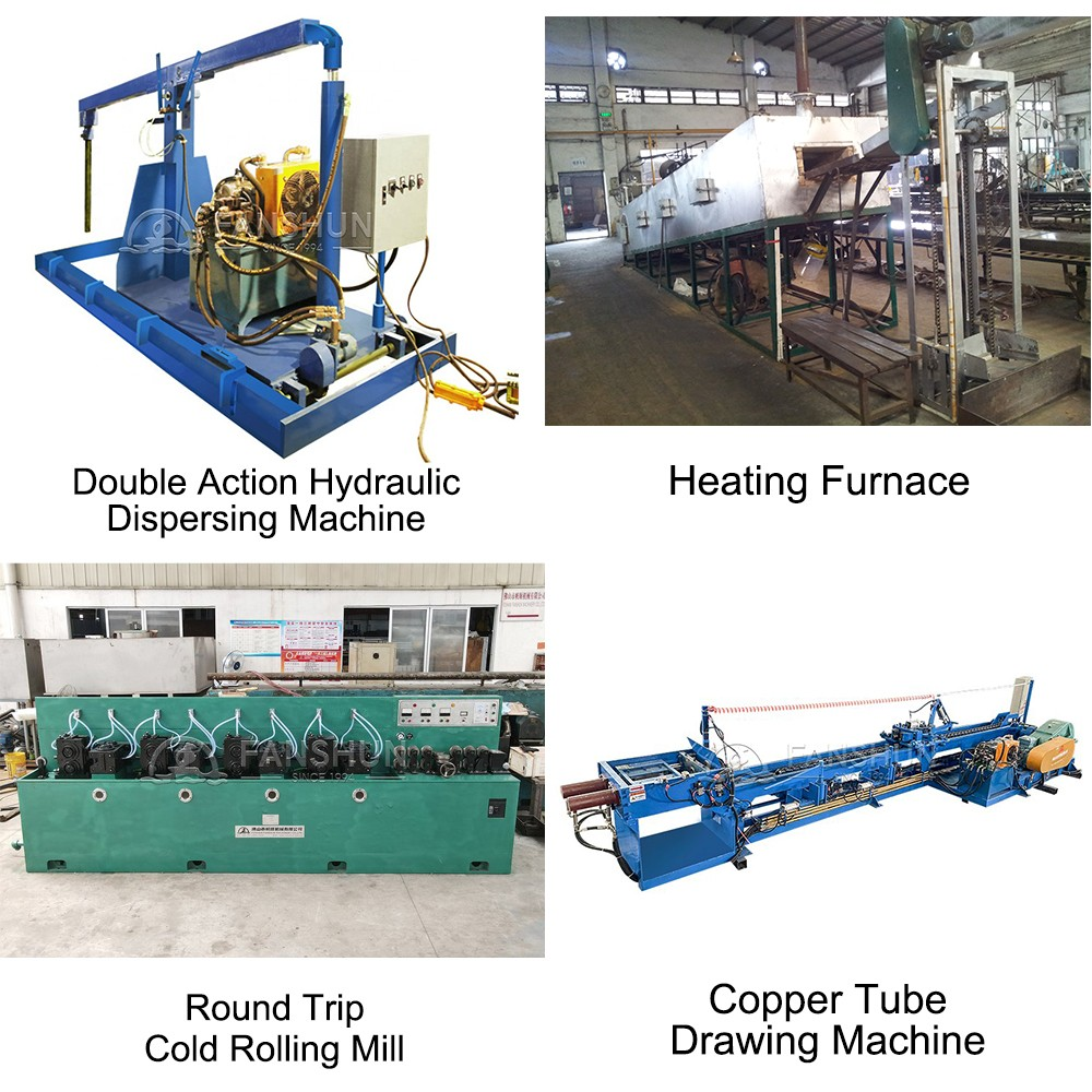 copper pipe production line