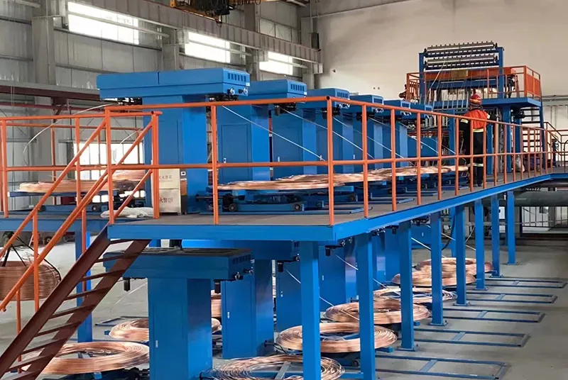 oxygen-free copper rod production line