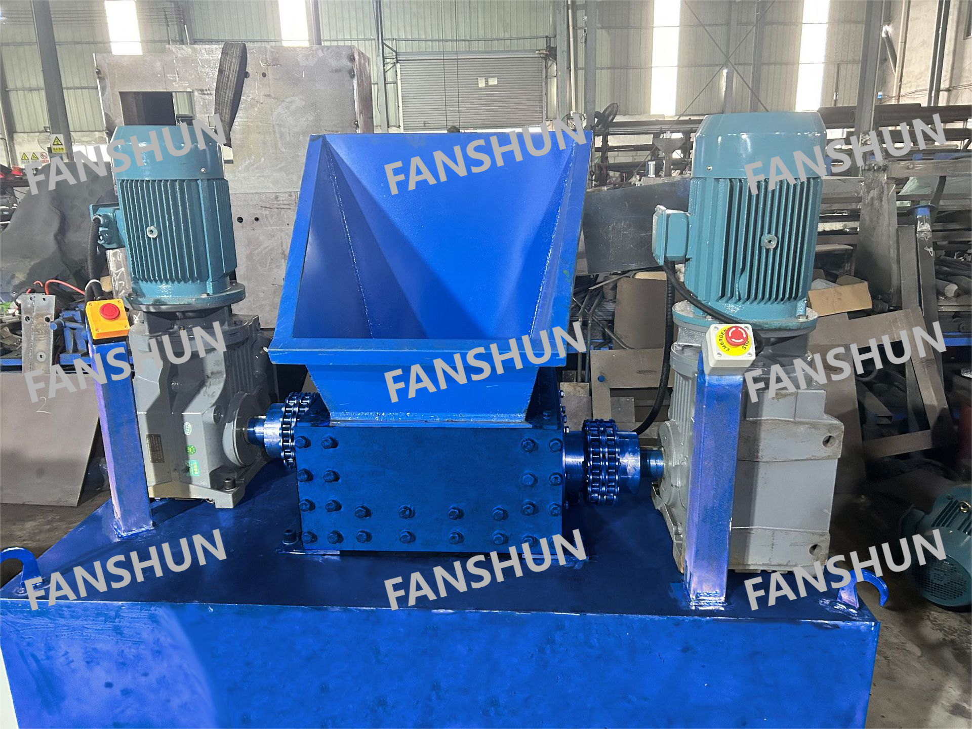 The application scope and working principle of metal shredder