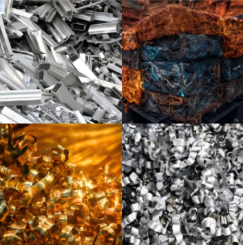 The melt furnace and scrap metal recycling