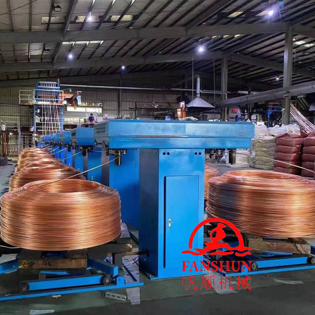 Oxygen-free copper rod production line