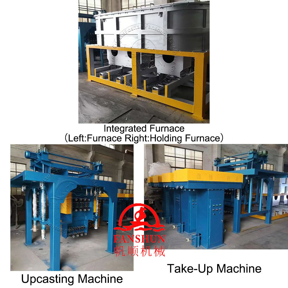 Oxygen-free copper rod production line