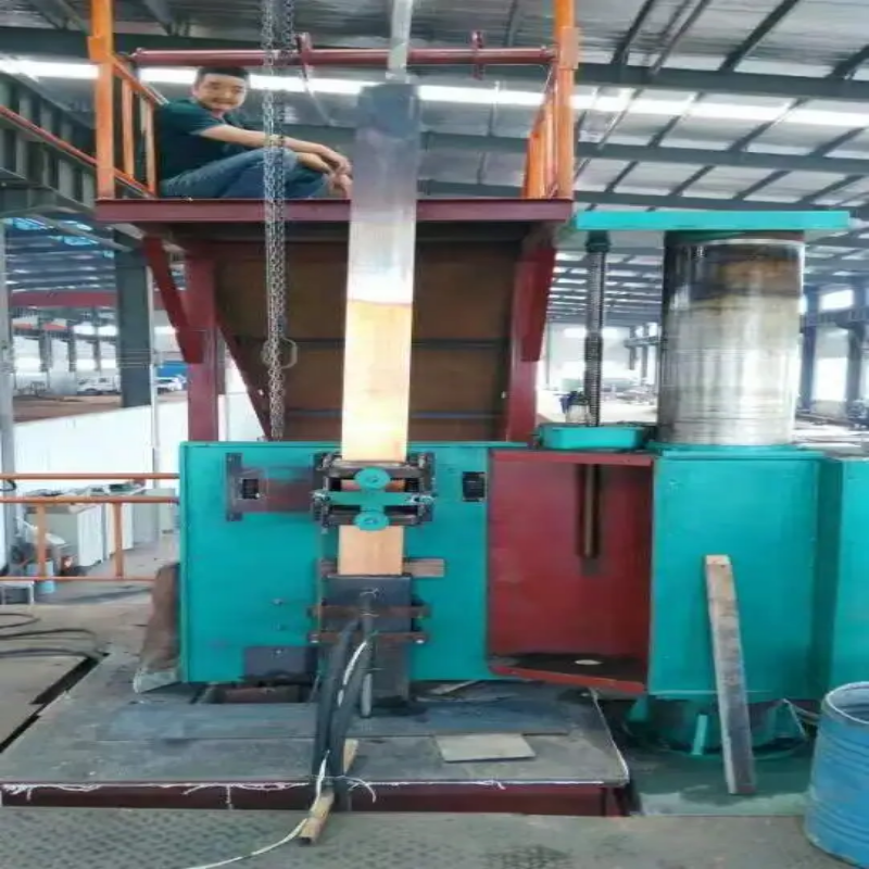 upward casting furnace