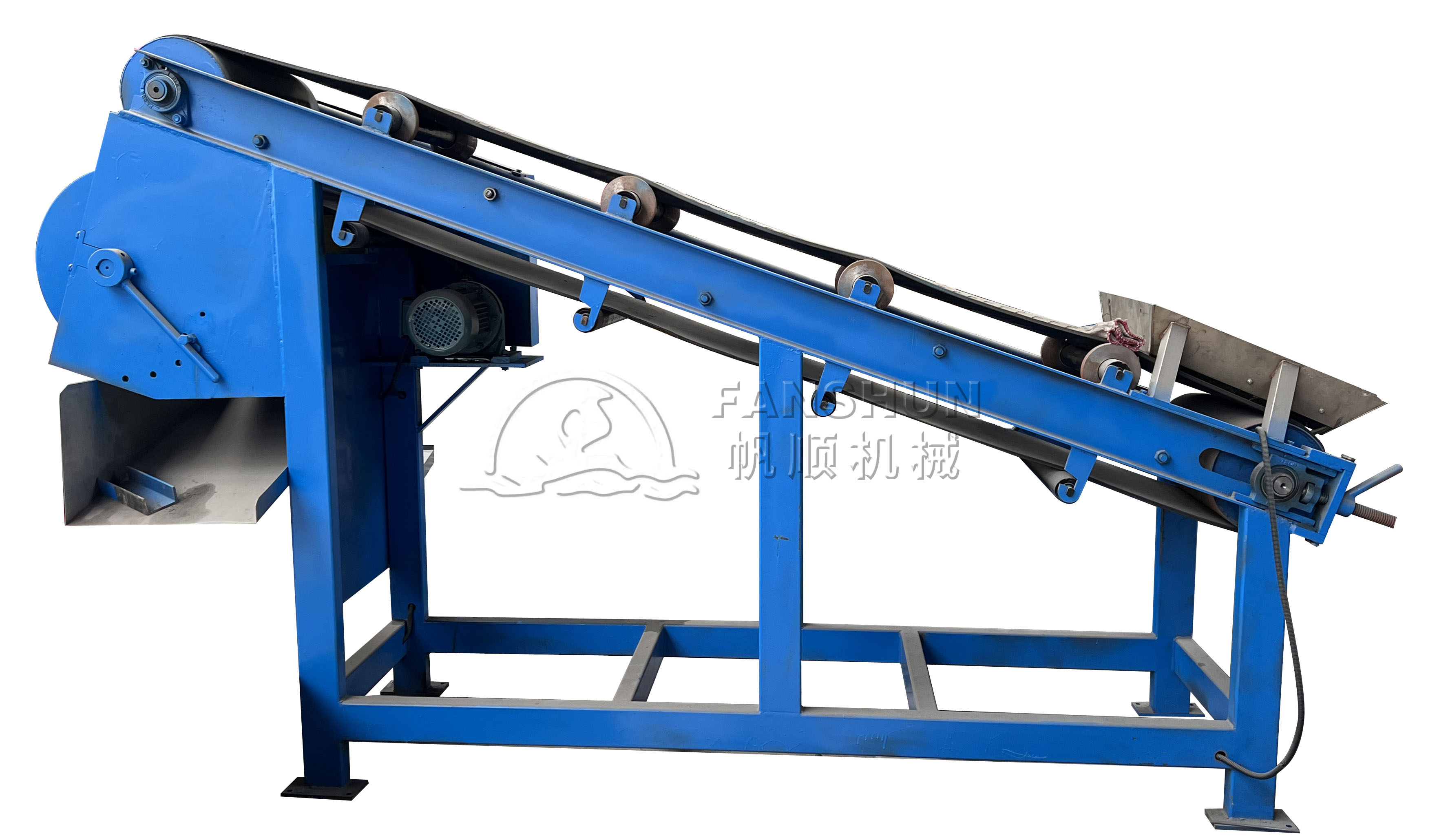 Can the Belt Unloader handle different types of materials?