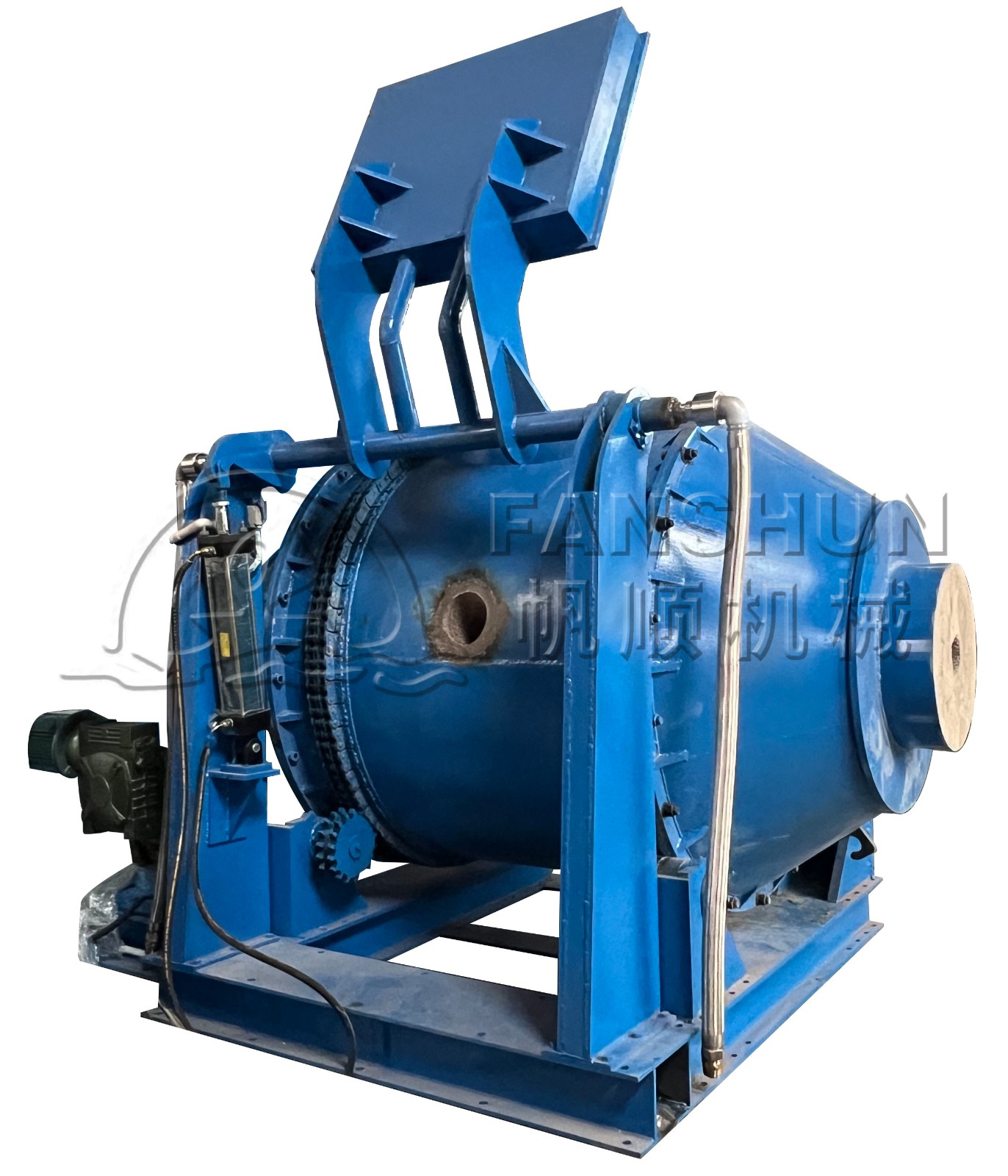 rotary furnace for lead smelting