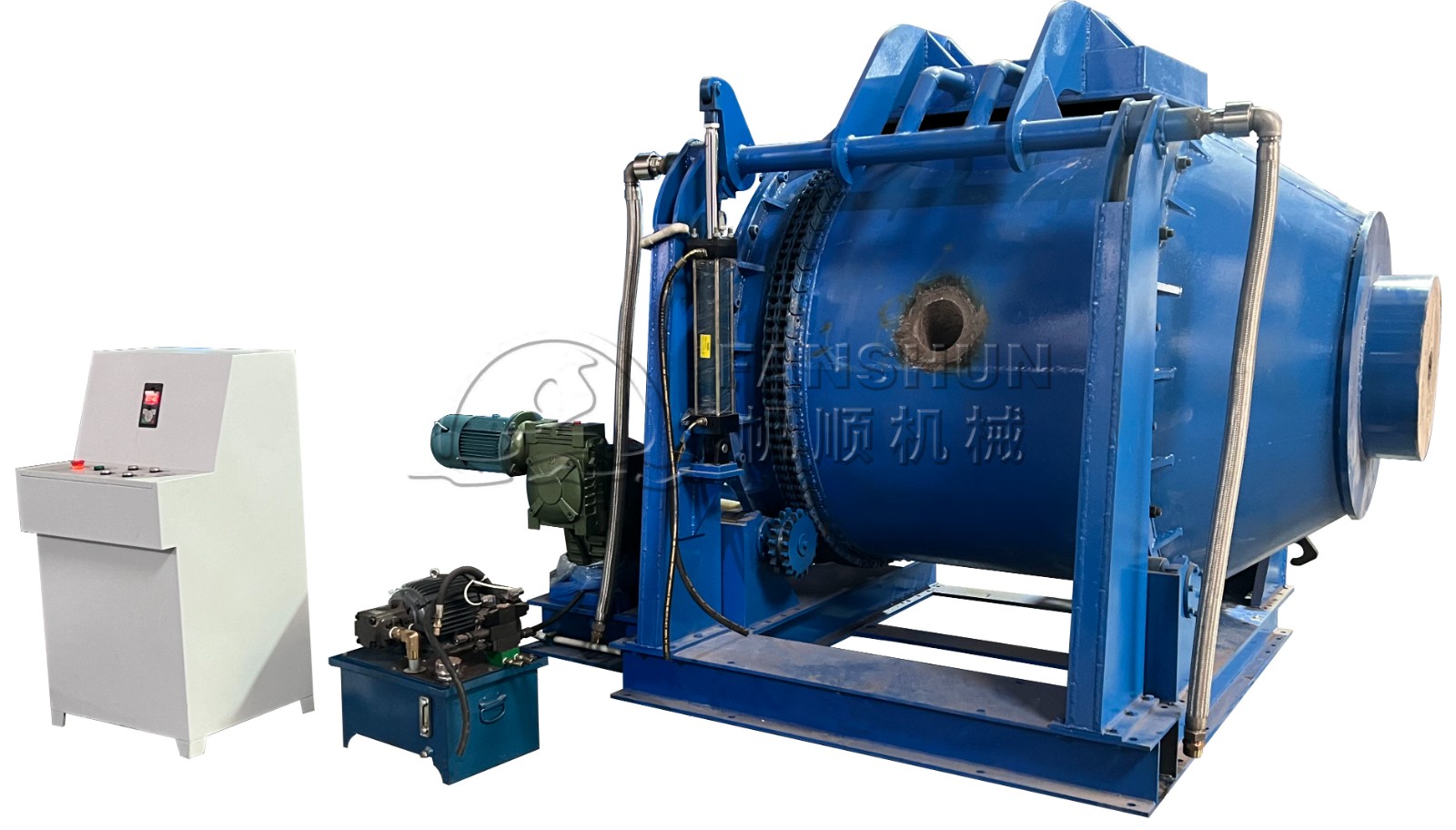 rotary furnace for lead smelting