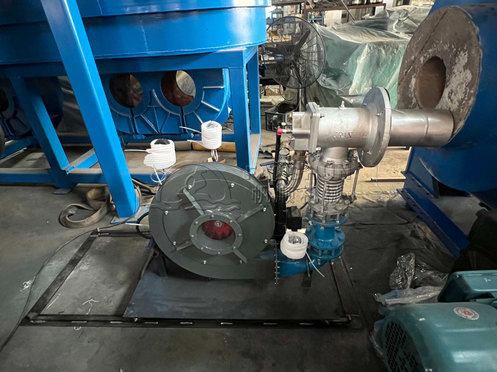 rotary furnace for lead smelting