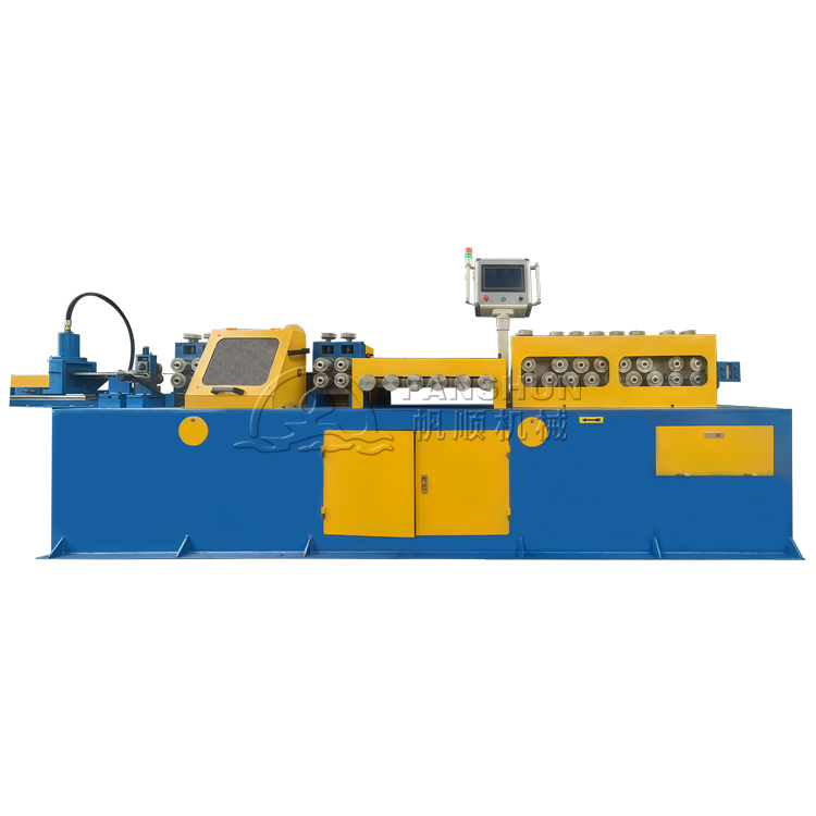 Straightening, grinding and shearing machine