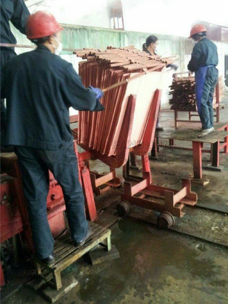 Copper cathode production process