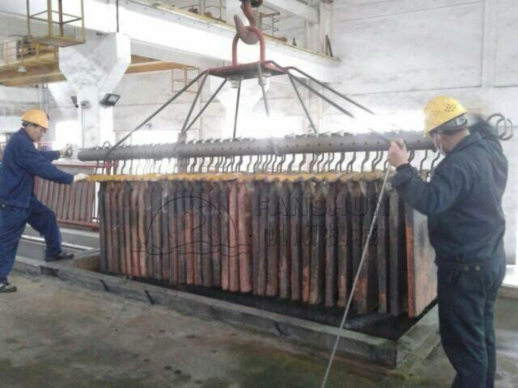 Electrolytic refining of copper