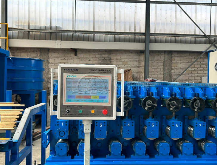 28-Roll Profile Hex Bar Leveling Machine