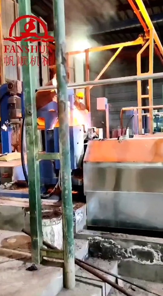 Centrifugal casting machine