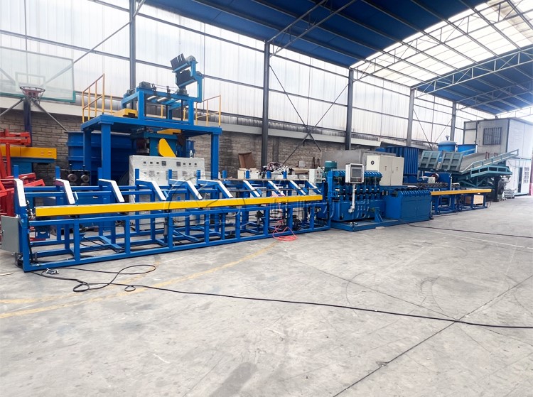28-Roller Servo Vertical-Horizontal Straightening Machine