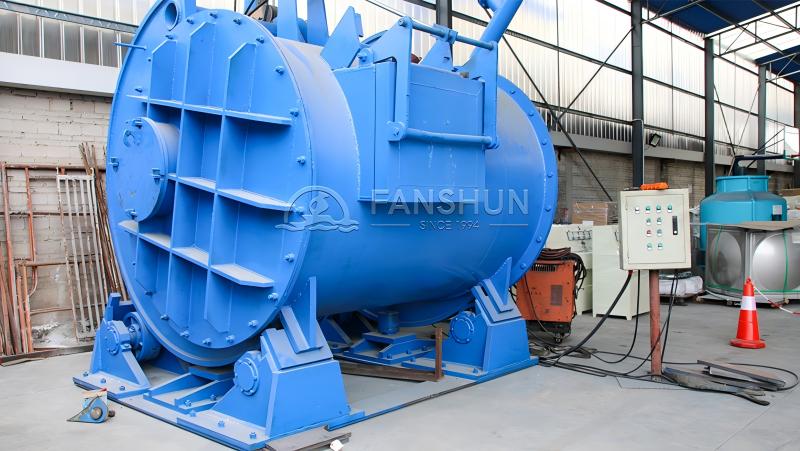 How does a rotary furnace improve metal melting efficiency compared to traditional furnaces?