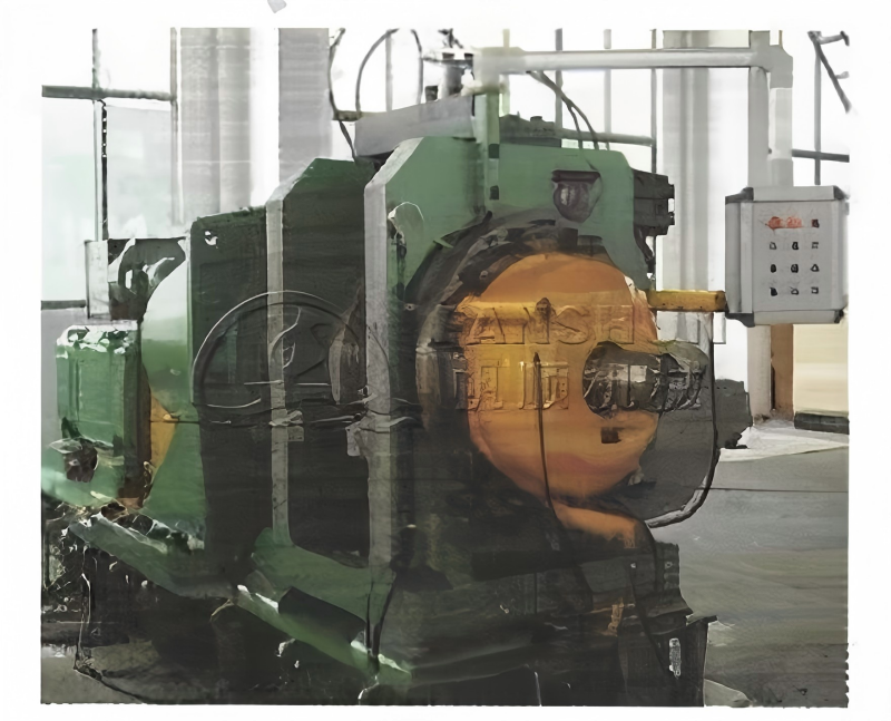 How does a copper rod become high-precision copper busbar through a continuous extrusion machine?