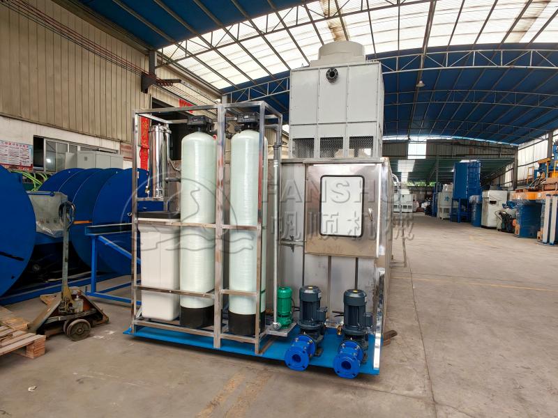 Soft water device