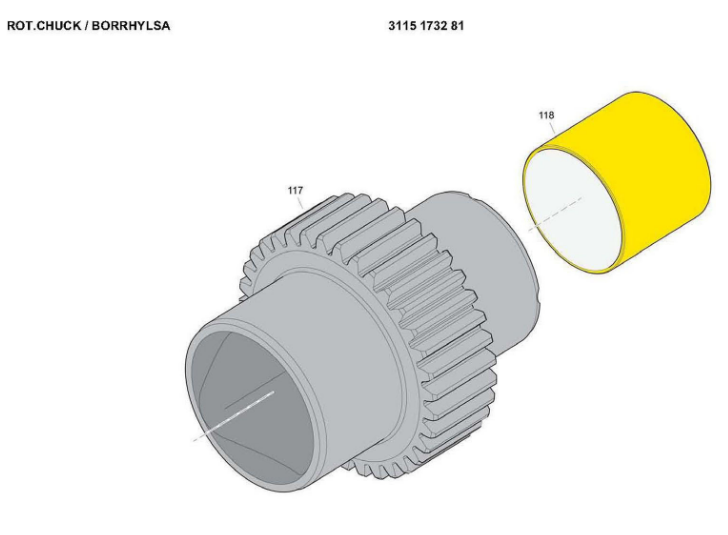 حفر الصخور / بيرجبرماسكين تعفن.تشاك