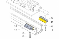 HOLDER SET / HÅLLARSATS SLIDING PIECE KEY
