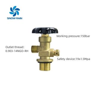 DOT Sertifikalı Alüminyum Tıbbi Oksijen Tüpü