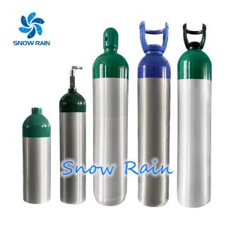 DOT Sertifikalı Alüminyum Tıbbi Oksijen Tüpü