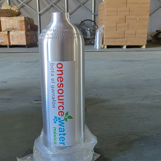 Aluminum Material Beverage Food Grade 20 Pound Co2 Tank