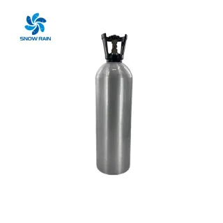 Yüksek Basınçlı Alüminyum 5lb Yeniden Doldurulabilir Co2 Tankı